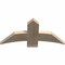Ekena Millwork Bellingham Rough Sawn Timber Gable Bracket, Douglas Fir, 36"W x 18"H x 2"D x 6"F, 12/12 Pitch GBW036X18X0206BEL00RDF - alternate 2